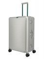 Travelite Next 4w Trolley L Silber-Grün #2