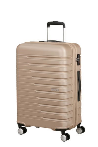 American Tourister Flashline Spinner 67/24 Exp Tsa Ivory Gold #2