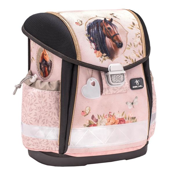 Belmil Mini-Fit Schulranzenset Horse Chestnut #2