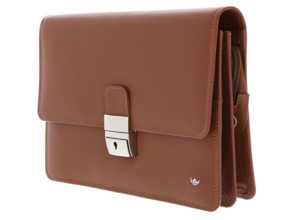 Golden Head Polo Handgelenktasche Cognac #2