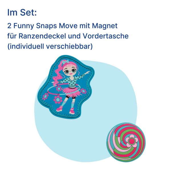 Scout Funny Snaps Move 2er Set Magnet Little Flowers #2