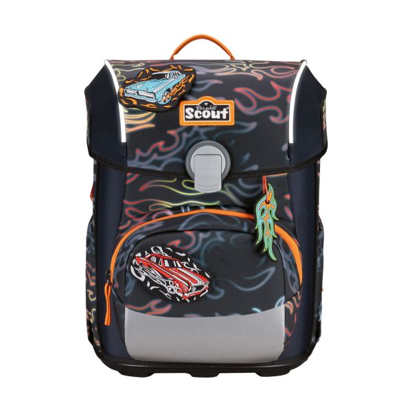 Scout Neo Set Safety Light Schulranzenset Flames #2