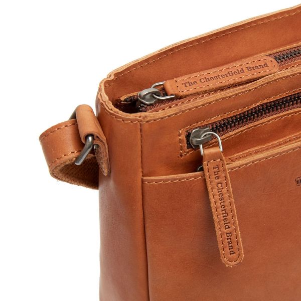 The Chesterfield Brand Mumbai Schultertasche Shoulderbag 25 Cognac #2