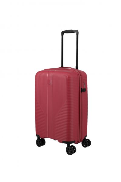 Travelite Air Stripe Trolley 4w L/M exp./S Slim Red #2