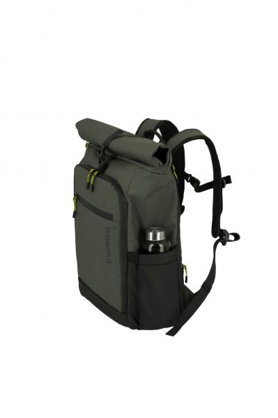 Travelite Briize Backpack M Roll-up Khaki #2