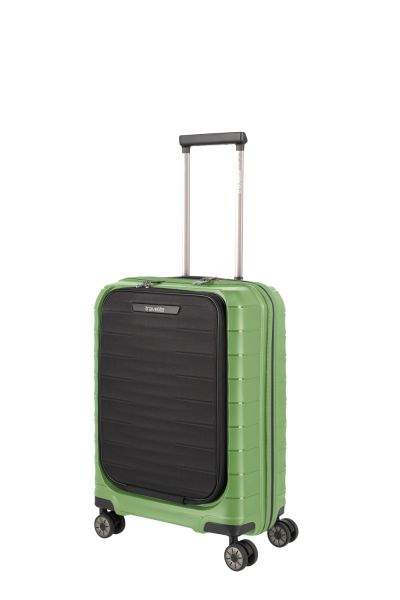 Travelite Mooby 4w Trolley S Vortasche Grün #2