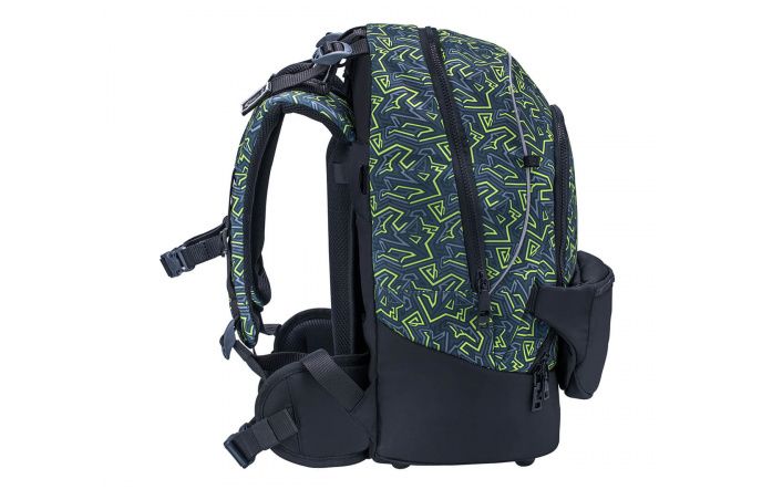 Belmil 2in1 School Backpack with Fanny pack Premium Schulrucksack Iguana #3