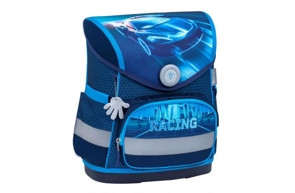 Belmil Compact Schulranzenset Racing Blue Neon #3