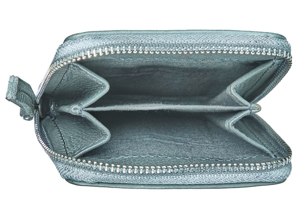 Bull Hunt Mini Zip Wallet-Graphit #3