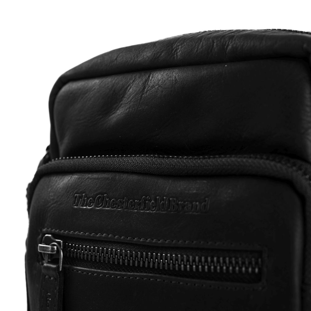The Chesterfield Brand Bremen Schultertasche Shoulderbag uni sm  17 Black #3
