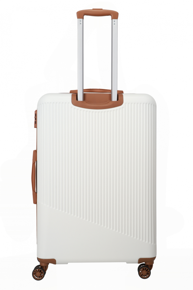 Travelite Bali Trolley L 77 Weiss/Cognac #3