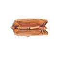 Bull Hunt Zip Wallet-Tan #3