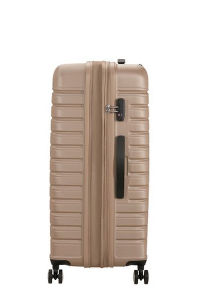 American Tourister Flashline Spinner 78/29 Exp Tsa Ivory Gold #3