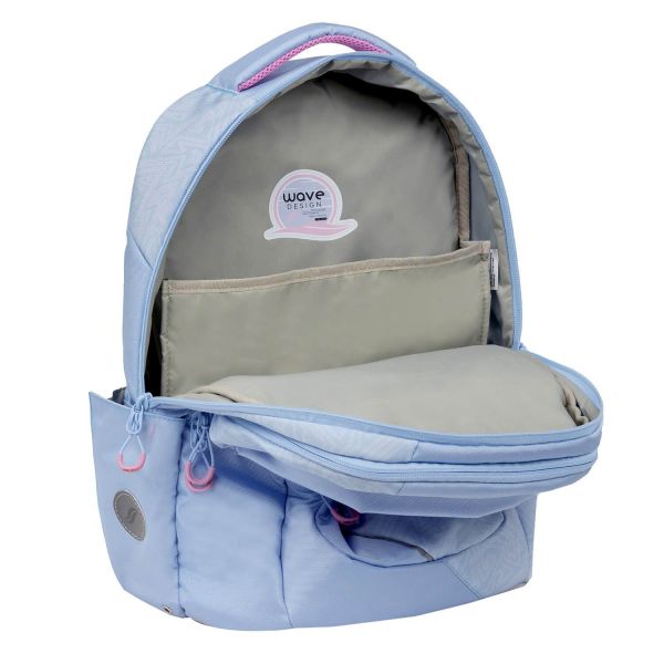 Belmil Prime Schulrucksack Waves Lavender #3