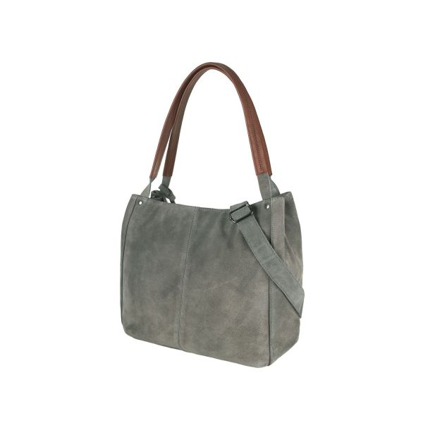 Bull Hunt Shopper Bag-Suede Grey #3