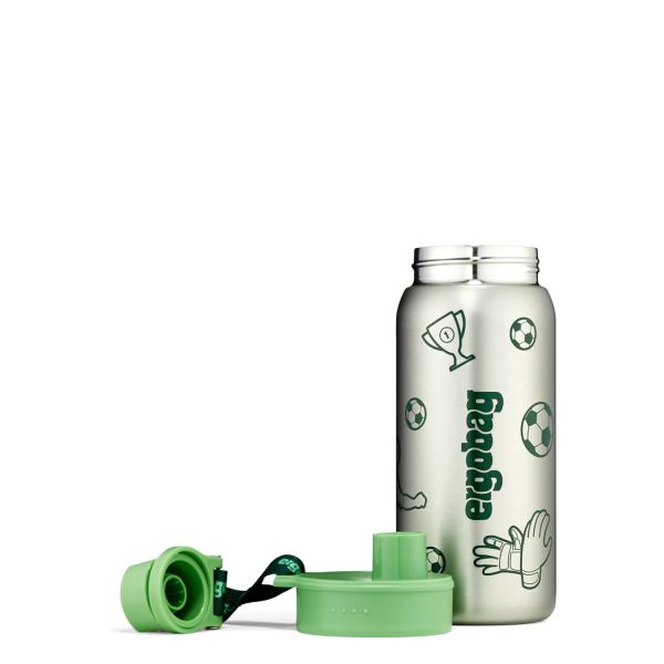 Ergobag Edelstahl Trinkflasche Grün #3