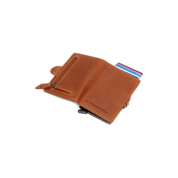 The Chesterfield Brand Lagos Cardholder Cognac #3