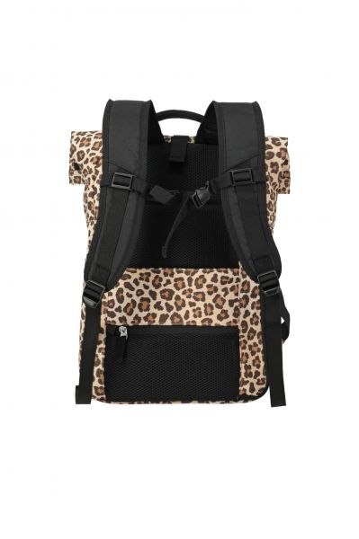 Travelite Basics Rollup Backpack Leopard #3