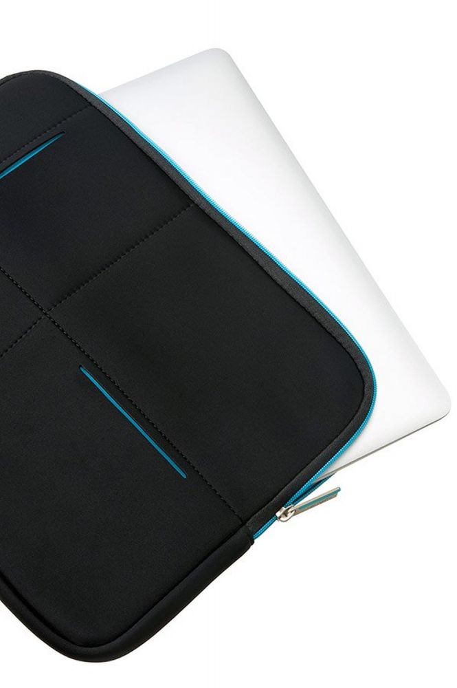 Samsonite Airglow Sleeves Laptop Sleeve New 14.1 Black/Blue #4