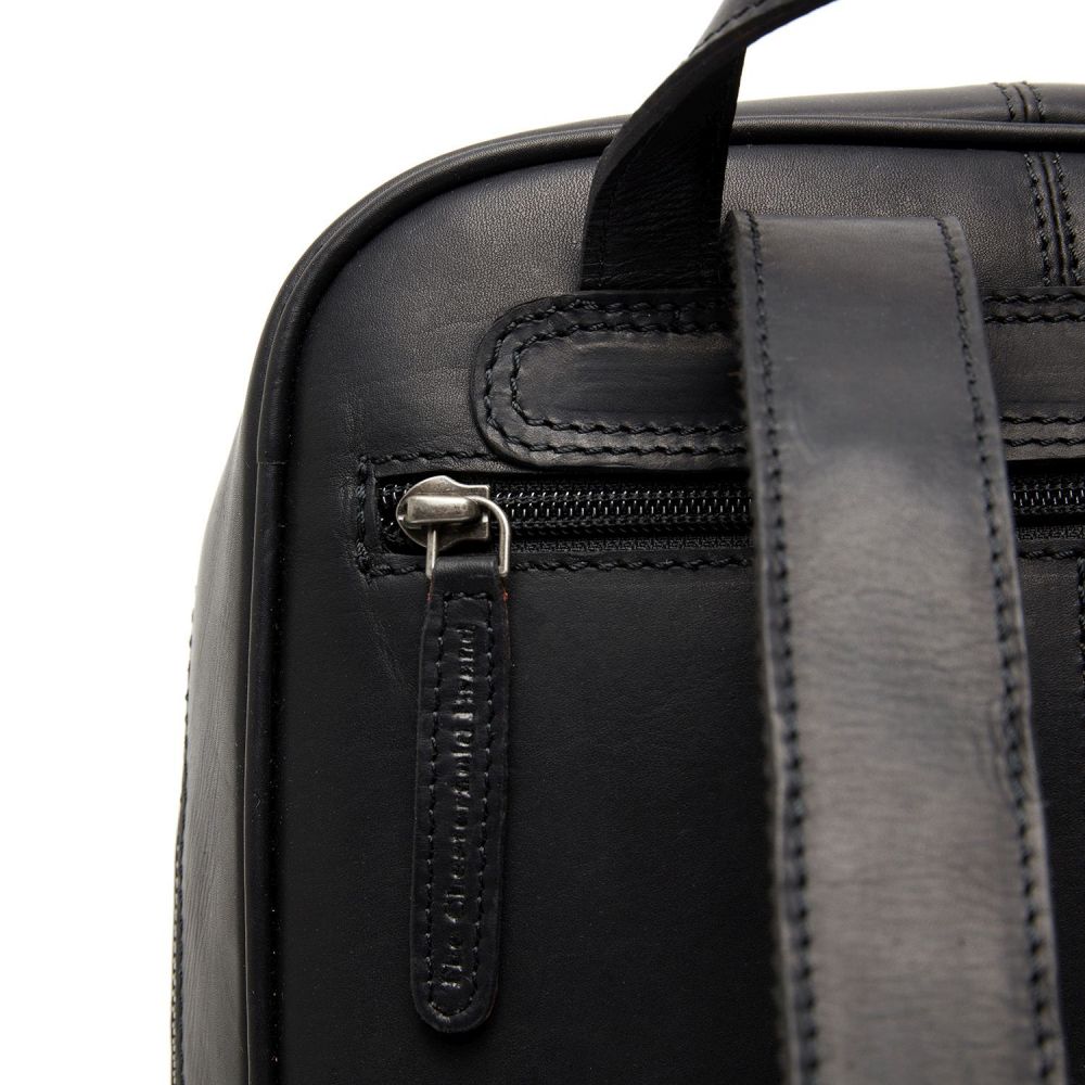 The Chesterfield Brand Calabria Rucksack Black #4