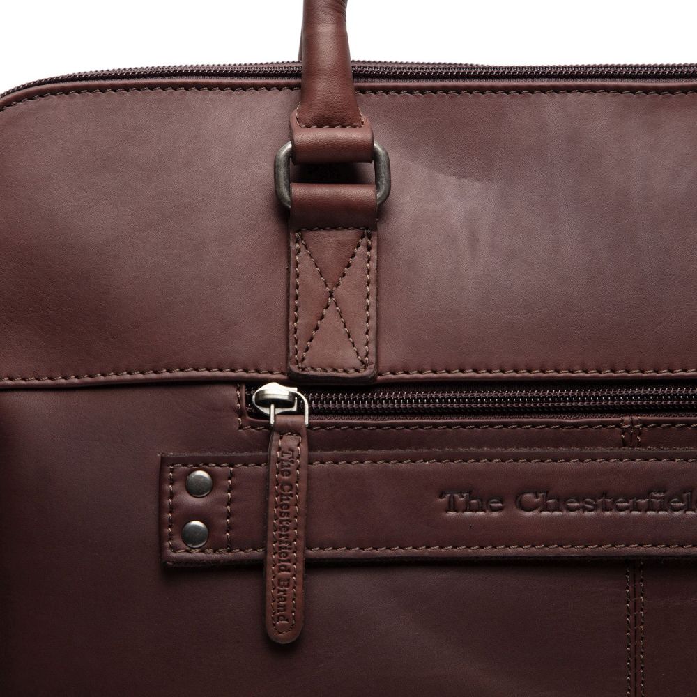 The Chesterfield Brand Cameron Laptoptasche Brown #4
