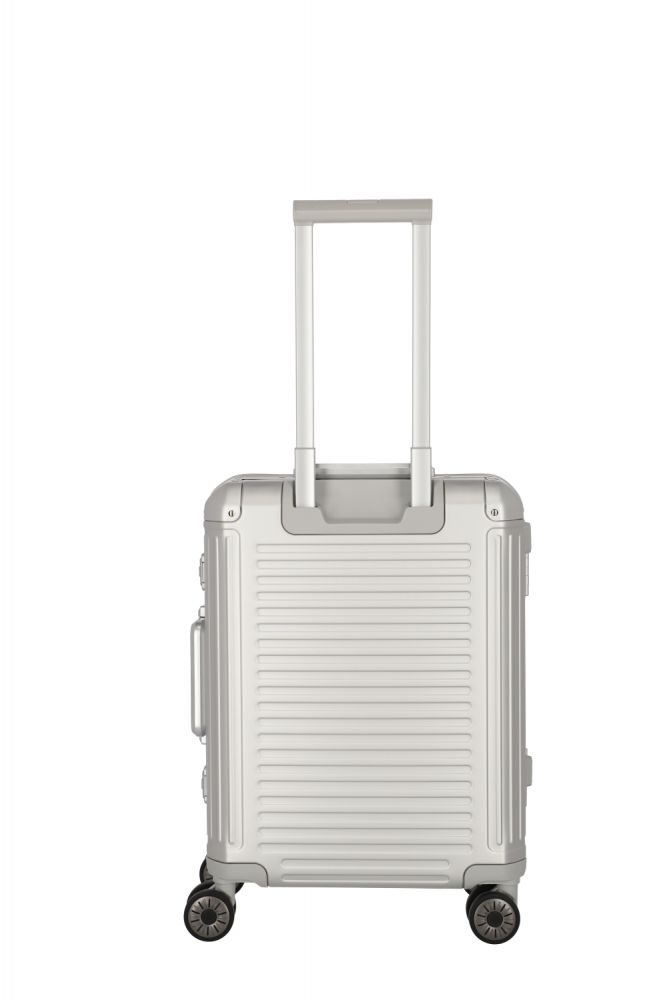 Travelite Next 4w Trolley S mit Vortasche 55 Silber #4