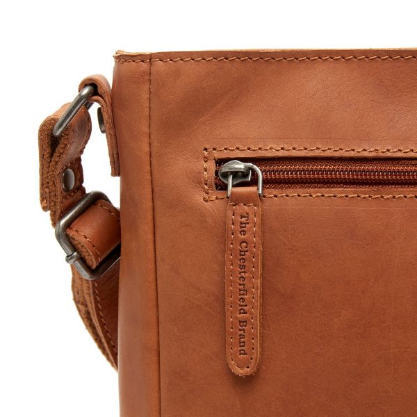 The Chesterfield Brand Mumbai Schultertasche Shoulderbag 25 Cognac #4