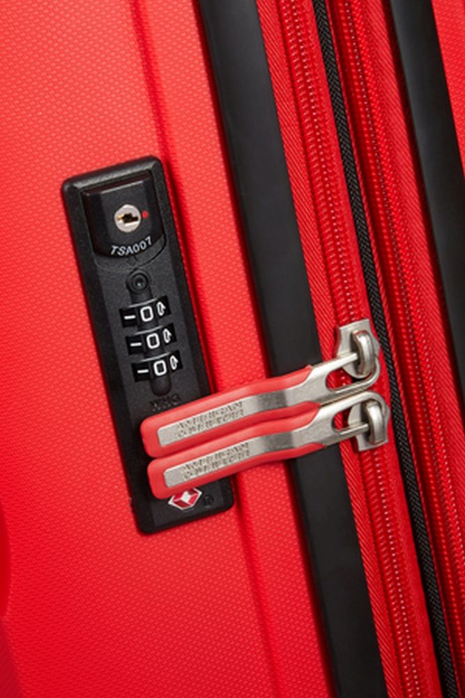 American Tourister Bon Air Dlx Spinner 66/24 Tsa Exp Magma Red #5