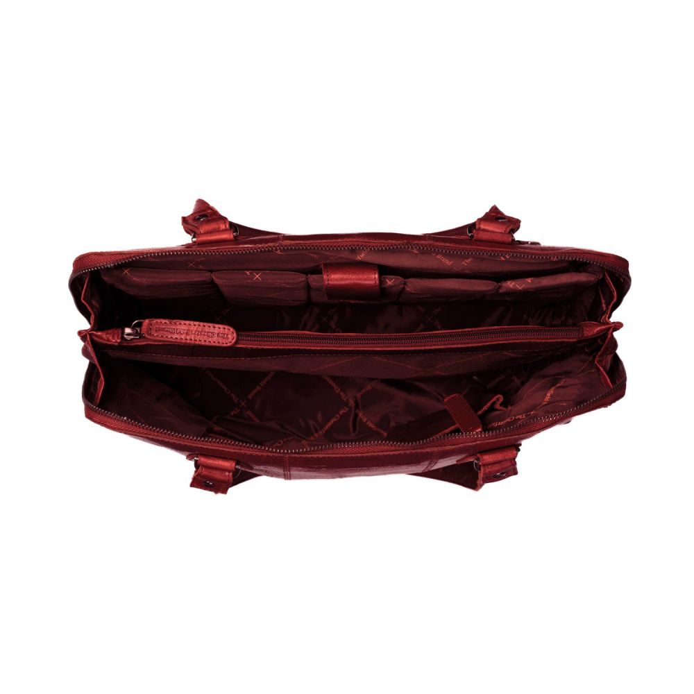 The Chesterfield Brand Resa Schultertasche Shoulderbag  27 Red #5