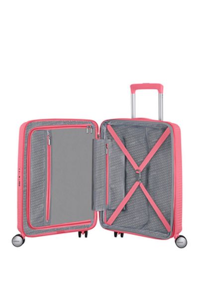 American Tourister Soundbox Spinner 55/20 TSA EXP Sun Kissed Coral #5