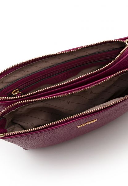 L.Credi Ella Umhängetasche plum #5