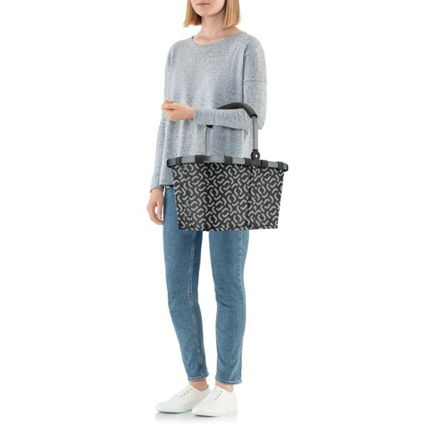 Reisenthel Carrybag Frame Signature Black #5