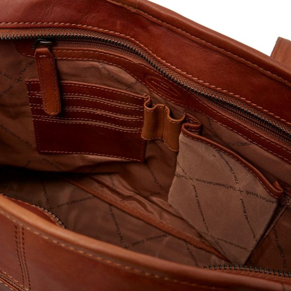 The Chesterfield Brand Monza Shopper Cognac #5