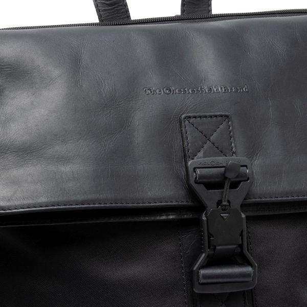 The Chesterfield Brand Trondheim Backpack Black #5