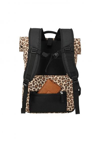 Travelite Basics Rollup Backpack Leopard #5