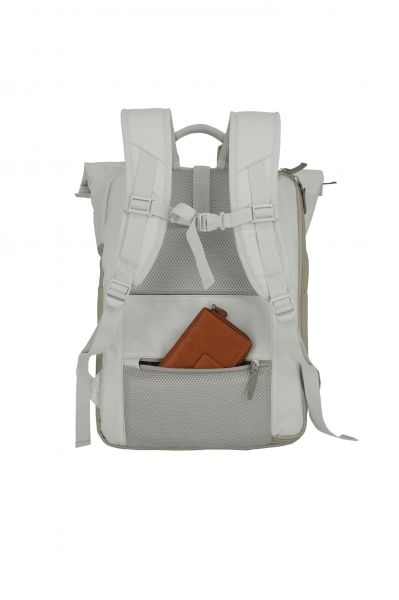 Travelite Basics Rollup Backpack Sand #5