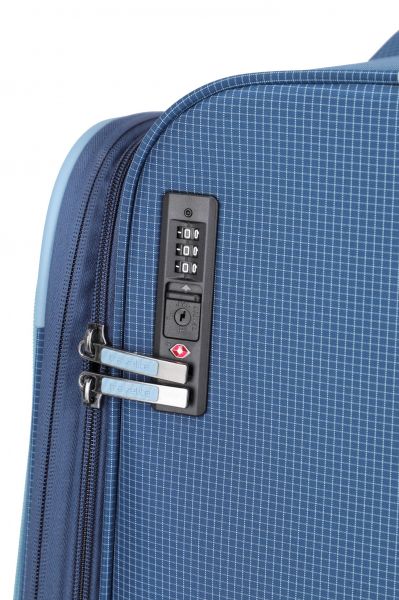 Travelite Corsiica Trolley 4w M exp. Blue #5