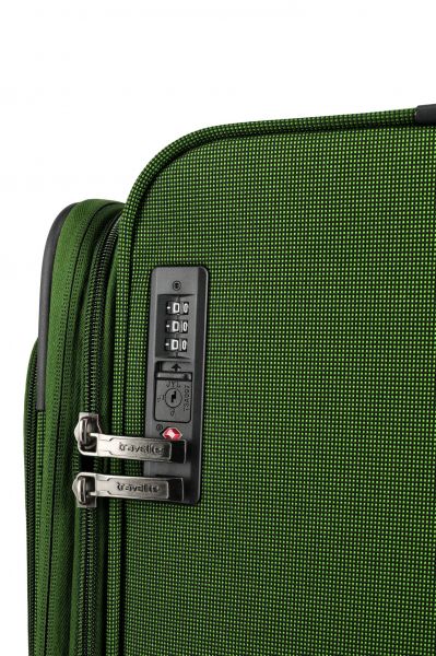 Travelite Cubis Trolley 4w Lexp/Mexp/Sexp/BC/BB Green #5