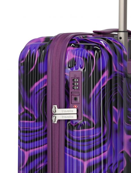 Travelite Lascana Edition 4W L/M/S Kofferset Purple Swirl #5