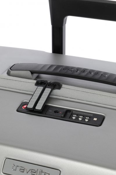 Travelite Millennium Trolley 4w L Silver #5