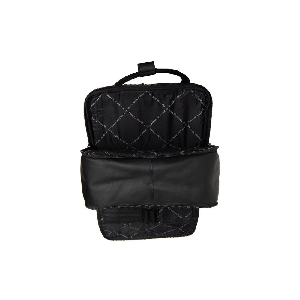 The Chesterfield Brand Belford Rucksack Backpack   40 Black #6