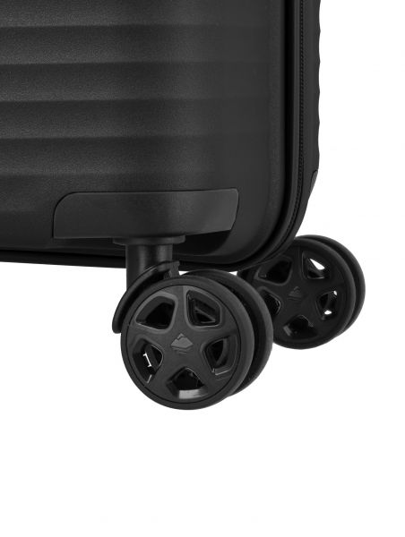 Travelite Air Stripe Trolley 4w L/M exp./S Black #6