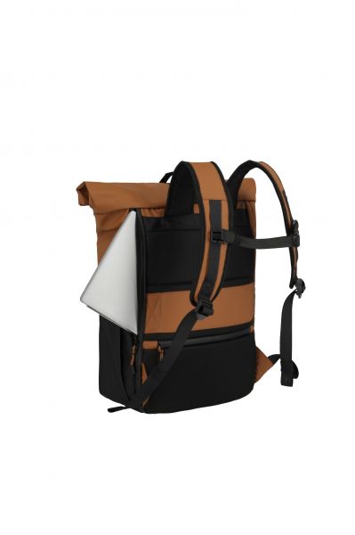 Travelite Briize Backpack M Roll-up Curry #6