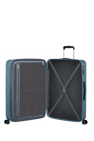 American Tourister Dynabelt Spinner 77/28 Exp Tsa Rainstorm Blue #7