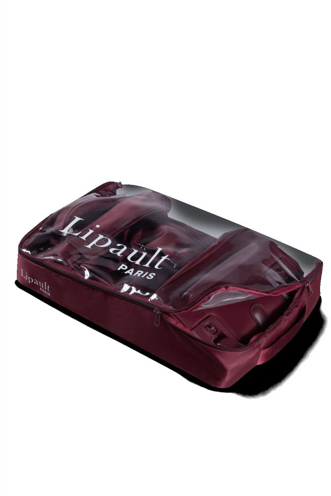 Lipault Foldable Plume Cabin Duffle/Wh 55cm Bordeaux #7