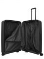 Travelite Air Stripe Trolley 4w L/M exp./S Black #7