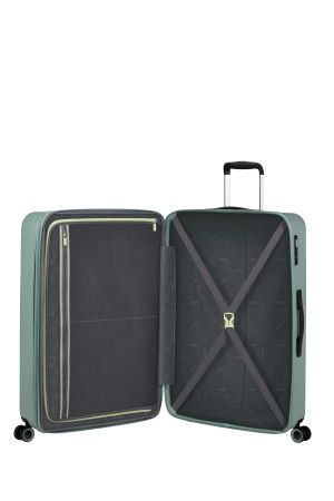 American Tourister Dynabelt Spinner 77/28 Exp Tsa Misty Green #7