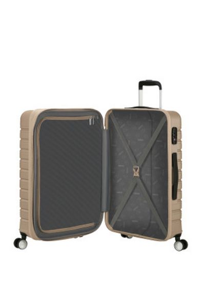 American Tourister Flashline Spinner 67/24 Exp Tsa Ivory Gold #7