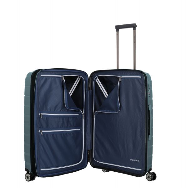 Travelite Air Base 4w Trolley M erw. eisblau #7