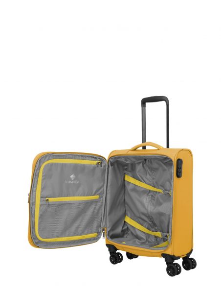 Travelite Umbria 4w Trolley S EXP Golden Glow #7